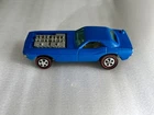 Hot Wheels Redline Show Off Blue Enamel Restored Car 1973