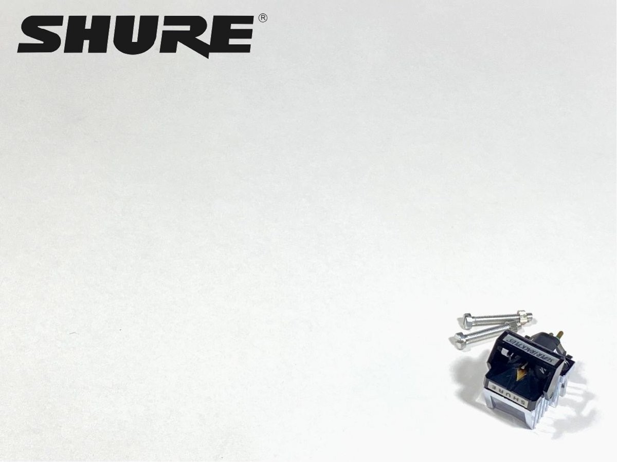 SHURE V15 TYPEⅢ 希少 白文字  純正 MMカートリッジ MM SHURE V15 TYPEⅢ シュア 純正 MMカートリッジ MM型の最高峰