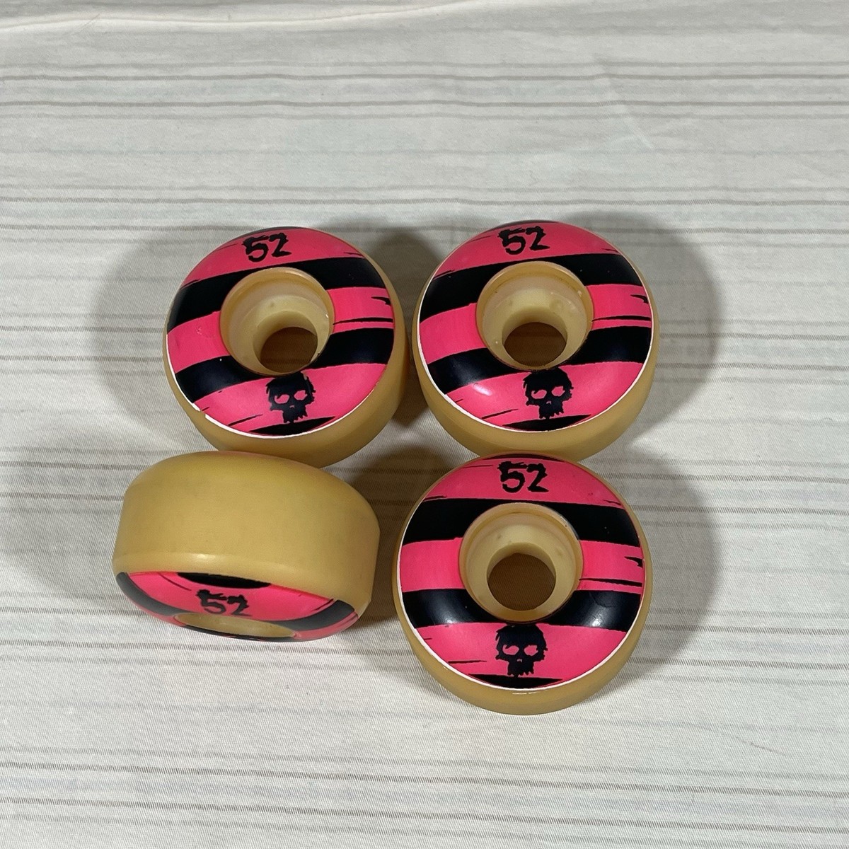 Vintage ZERO Jamie Thomas 52 Skateboard Wheels Y2K Skate Skull