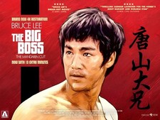 THE BIG BOSS 1971  quad poster print 30x40" Bruce Lee Maria Yi kungFu FREE P&P