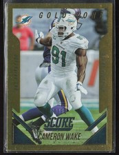 2015 Score #296 Cameron Wake Gold Zone #/50