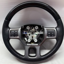 2013-2018 Dodge Ram 1500 2500 Limited Black Leather Heated Steering Wheel