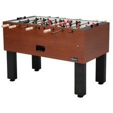 Shelti Pro Foos III Free Play Home Foosball Table - Sovereign Cherry