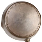 Vintage 3-Notch Lodge Cast Iron No. 10 Skillet Restored Condition