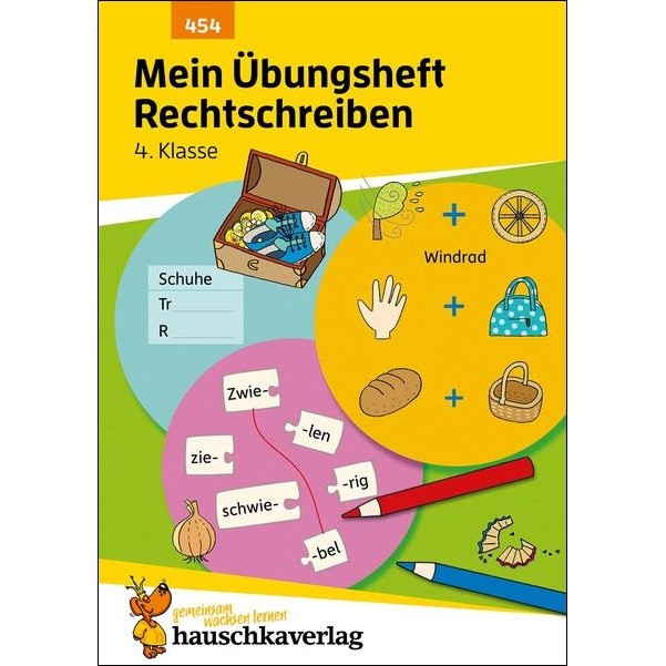 Übungsheft Rechtschreiben Grundschule 4. Klasse Nachhilfe Rechtschreibung lernen