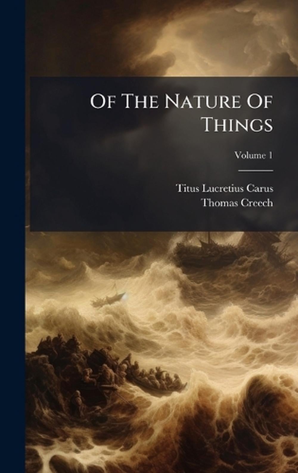 Of The Nature Of Things by Titus Lucretius Carus Hardcover Book