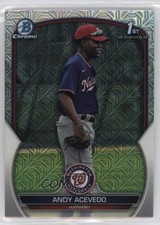 2023 Bowman Chrome Prospects Mega Box Mojo Refractor Andy Acevedo #BCP-237 13ru