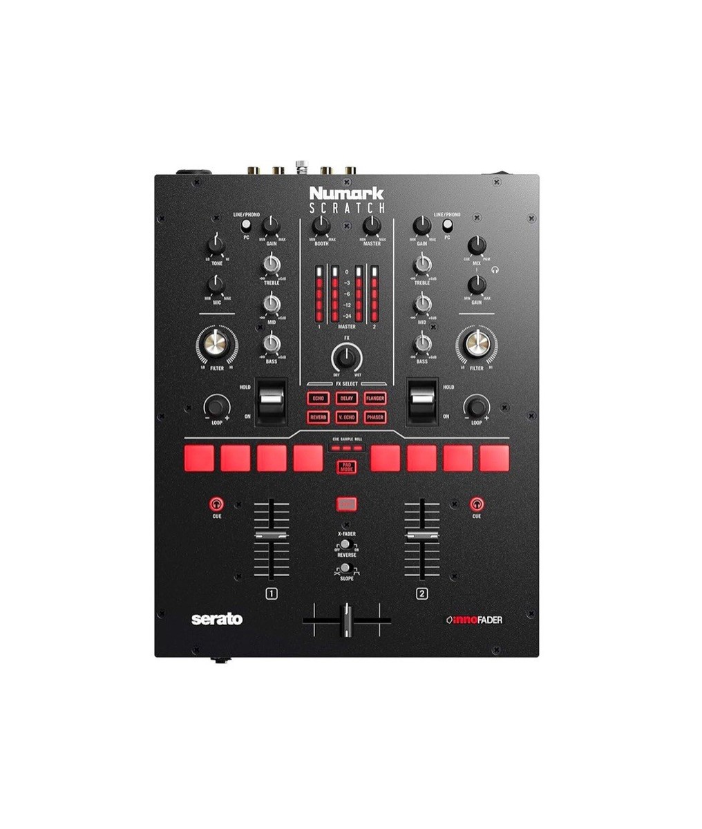 (★★値下げ中) Numark Scratch DJミキサー Amazon.com: Numark Scratch | Two-Channel DJ Scratch Mixer