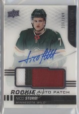2019 Upper Deck Premier Acetate Rookie 231/249 Nico Sturm #AR-ST Patch Auto 1u6