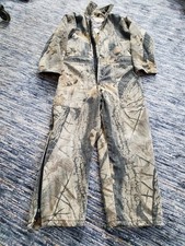Walls Coveralls Youth 10 Husky Realtree Hardwoods Camo Insulated Hunting