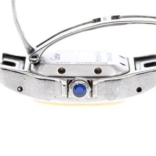 CARTIER Santos Galbee SM W20045C4 Date Silver Dial Automatic Ladies Watch_945578 5