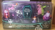 Disney Tim Burton Nightmare Before Christmas 7 Piece Collectible Figure Set Jack