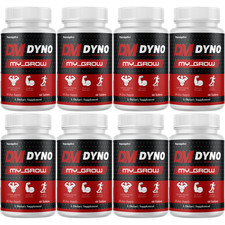 DM DYNO My-Grow Muscle Support Dyno My-Grow Supplement 8 Bottles Official