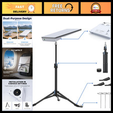 Foldable Stand for Starlink Mini, Sturdy Desktop Base with Tripod Mount  Anchor