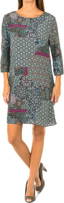Desigual Women's Dress Multicolour Boho Mandalas Size 36 S 4 US 20SWVWA0