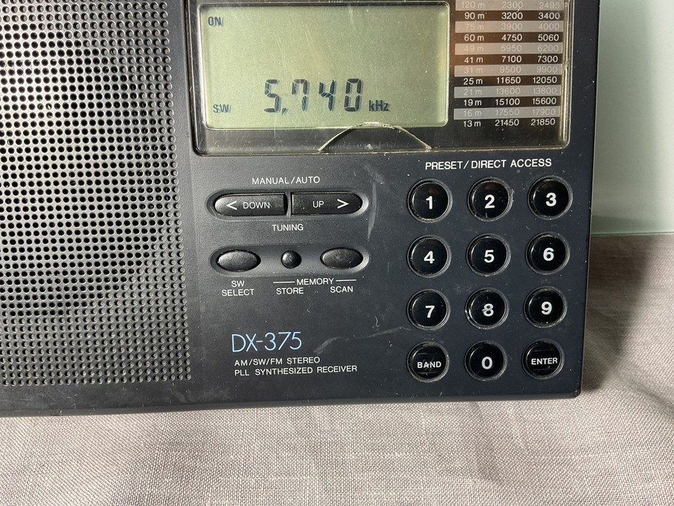 Radio Shack DX-375 AM FM SW Stereo Receiver Cat No 20-212A SWB ...