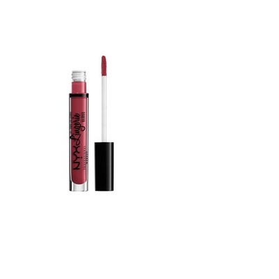 NYX PROFESSIONAL MAKEUP Lip Lingerie Gloss - Euro Trash, Dark Pink-Brown