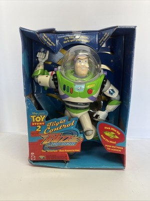 Vintage 1999 Toy Story 2 Buzz Lightyear Flight Control Figure