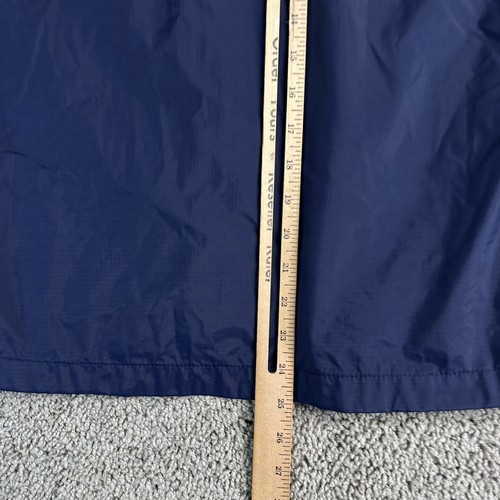 North Face Jacket Boys Large Blue HyVent Hooded Waterproof Outdoor Rain Coat - Picture 14 of 16