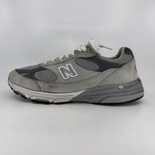 New Balance 993 Made in USA Core Grey White Mens 11.5 Sneakers