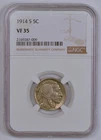 1914-S Buffalo Nickel from the San Francisco Mint Graded VF35 by NGC