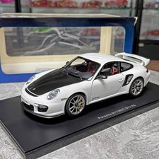 *SUPER RARE* Autoart 1/18 Porsche 911 (997) GT2 RS White / Carbon Hood 2010