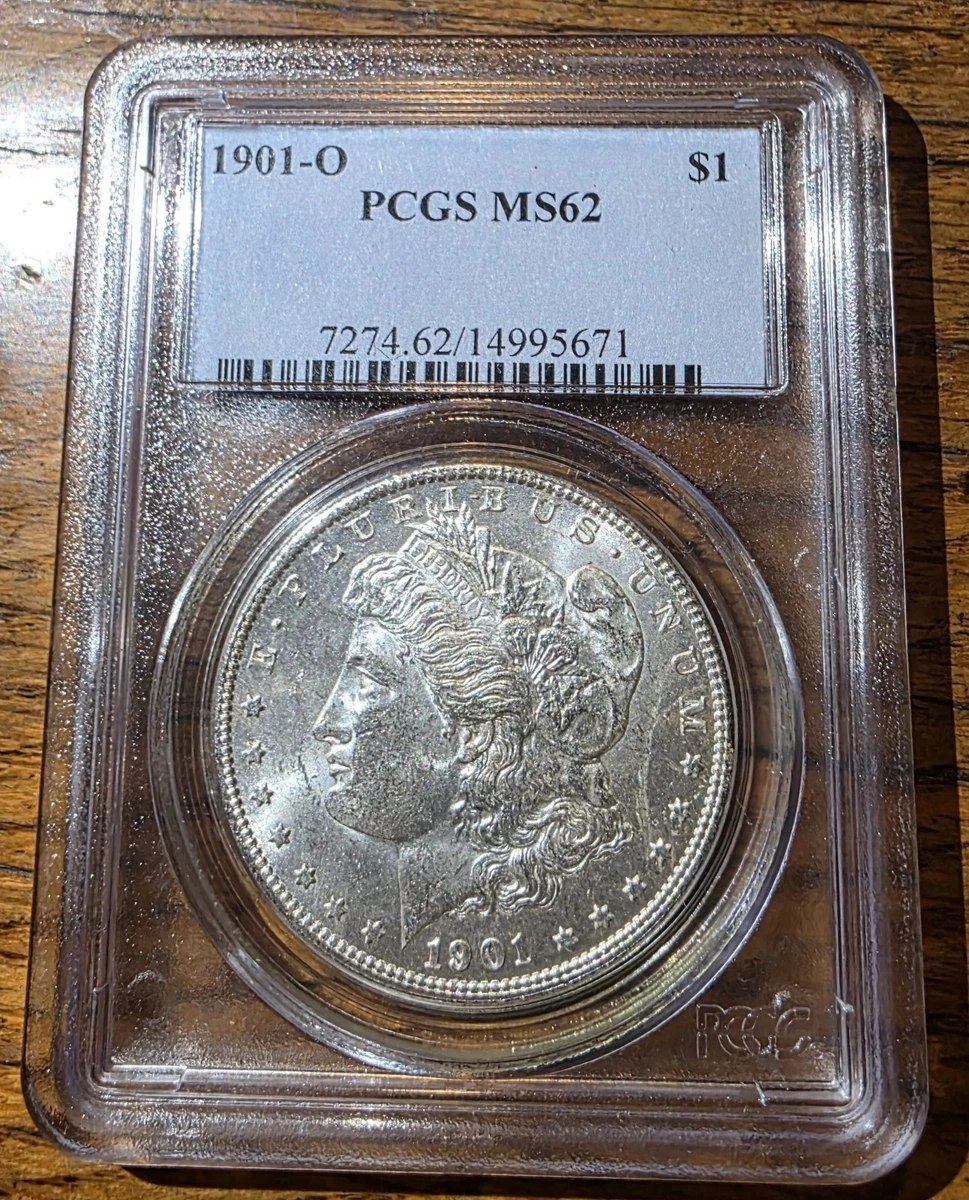 MS 62 Graded 1901 Year Morgan US Dollars (1878-1921) for sale | eBay
