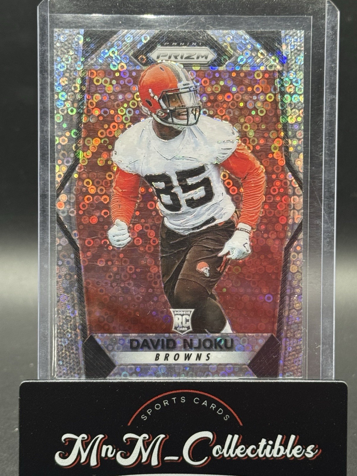 David Njoku Panini Prizm #201 Base