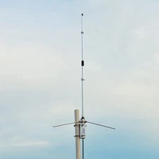 UHF Base Antenna, 390-470Mhz 43.3inches Outdoor Variable Frequency Antenna fo...