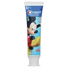 Crest Kids Toothpaste Mickey Strawberry Flavor 42 Ounce Cavity Protection 0.45 per gallon