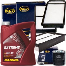 FILTER SET+MANNOL 5W40 ÖL passend für 1.8+2.0+MZR MAZDA 3 BK 5 CR19 CW 116-150PS