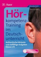 HöRkompetenz-Training Im Deutschunterricht Stefan SchäFer