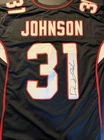 Signed Men's XL David Johnson #31 Cardinals Custom Football Jersey JSA Certified