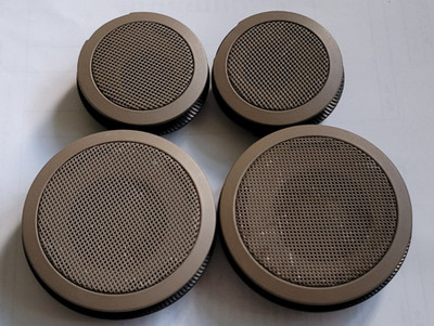 BMW E36 Set Tan Midrange Tweeter Speaker Tested 94-99 OEM 318 323 325 328 M3