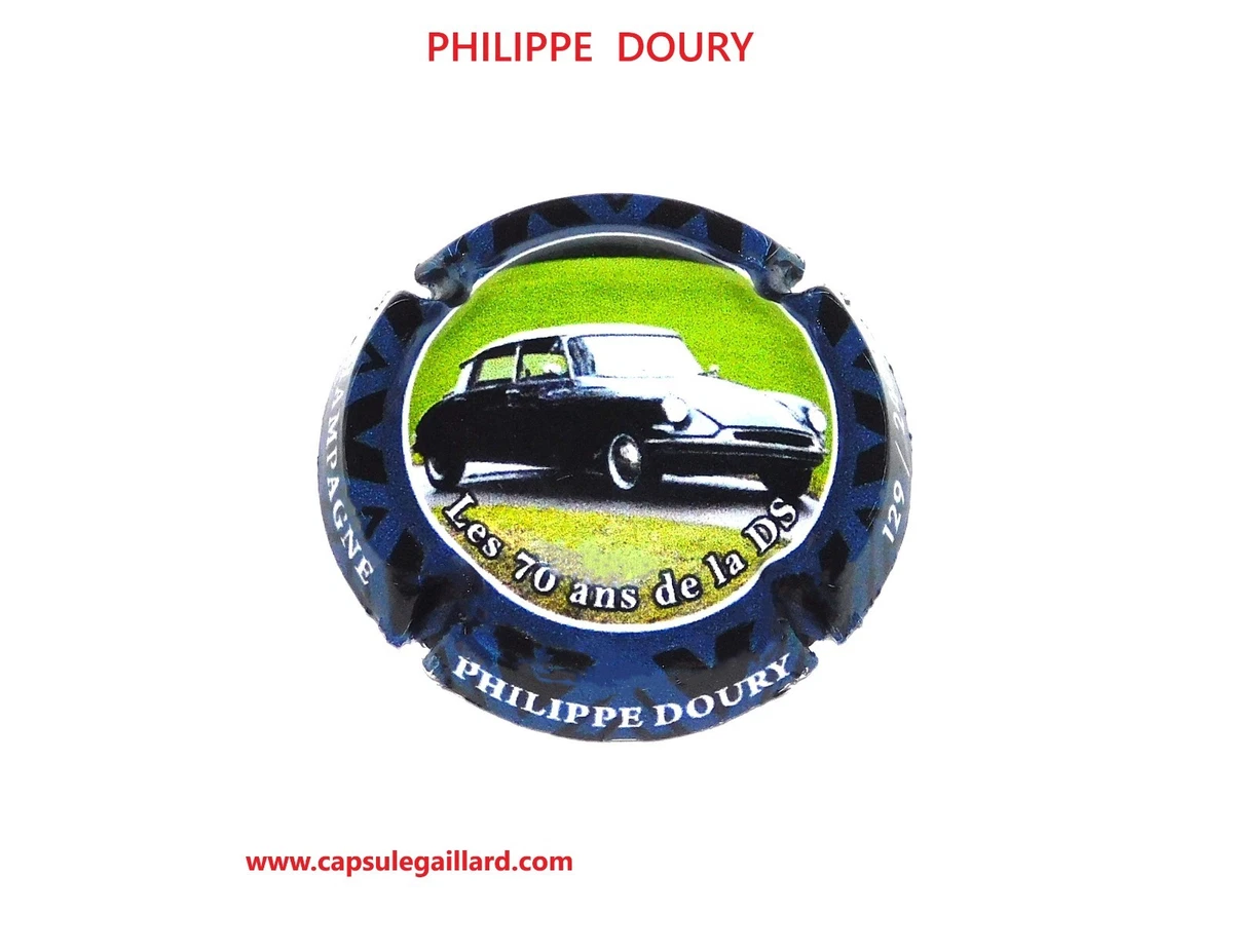 3 Capsules de champagne - PHILIPPE DOURY N°141.f -141.g et 141.h