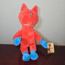 NWT KOHLS CARES Dr Seuss Fox in Socks 18" Plush Toy Stuffed Animal Red Floppy
