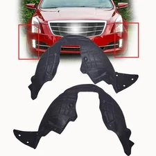 For 2015 2016-2018 Cadillac ATS Left+Right Side Front Fender Liner Inner Panel 