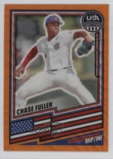 2026 Panini Stars & Stripes Prizm Orange Wave Prizm /75 Chase Fuller #198 5f0
