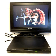Sony CD/DVD Player DVP-SR-200P DVD Player  AV cables No Remote Tested  Works