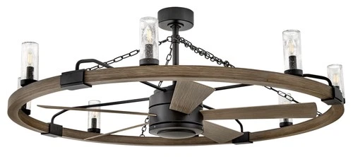 Hinkley Lighting 906144F-LWD Sawyer 44" 5 Blade Indoor / Outdoor - Black - Picture 2 of 5