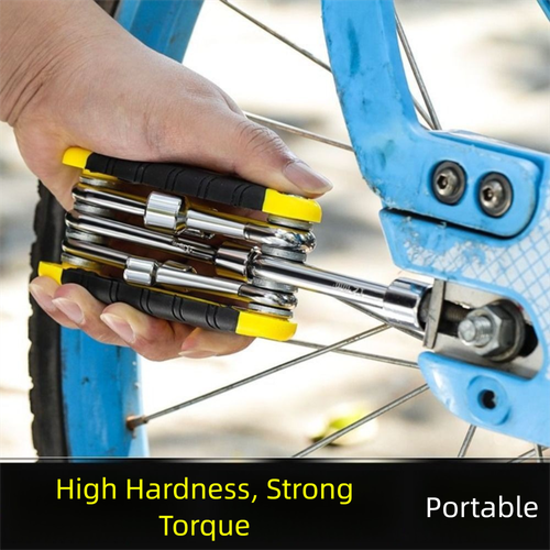Folding Hex Key Set Portable Hex Nut Driver Set Standard Allen Wrench Set Home - Picture 11 of 12