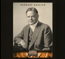 2012 Panini Americana Heroes & Legends #31 Herbert Hoover