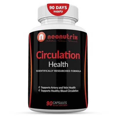 Blood Circulation Health Supplement for Vein Health and Artery Health - Ginger -