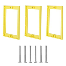 3Pcs Single Gang Electrical Box Extenders 1/4" Outlet Light Switch Extension