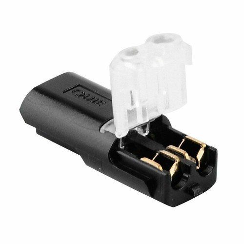 10-50Stk Doppeldraht Steckverbinder 2-polig mit Verschlussschnalle Connector XY - Bild 6 von 12