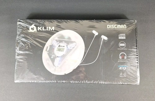 Discman Portable CD Player with a Built-in Battery New 2024 Klim
