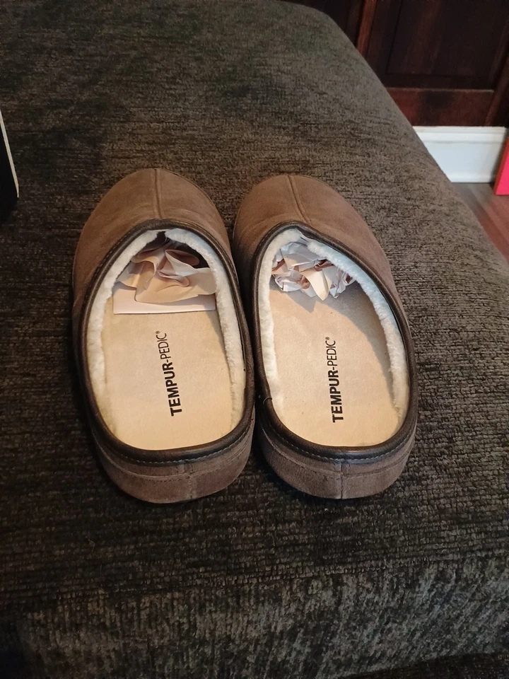 Zapatillas sin cordones para hombre TEMPUR-PEDIC Tony talla 11 M Shiloh carbón TP6155-005 Foto 3 de 4