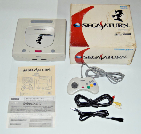 Consola Sega Saturn Toys r Us limited Sonic edition JAP Tested