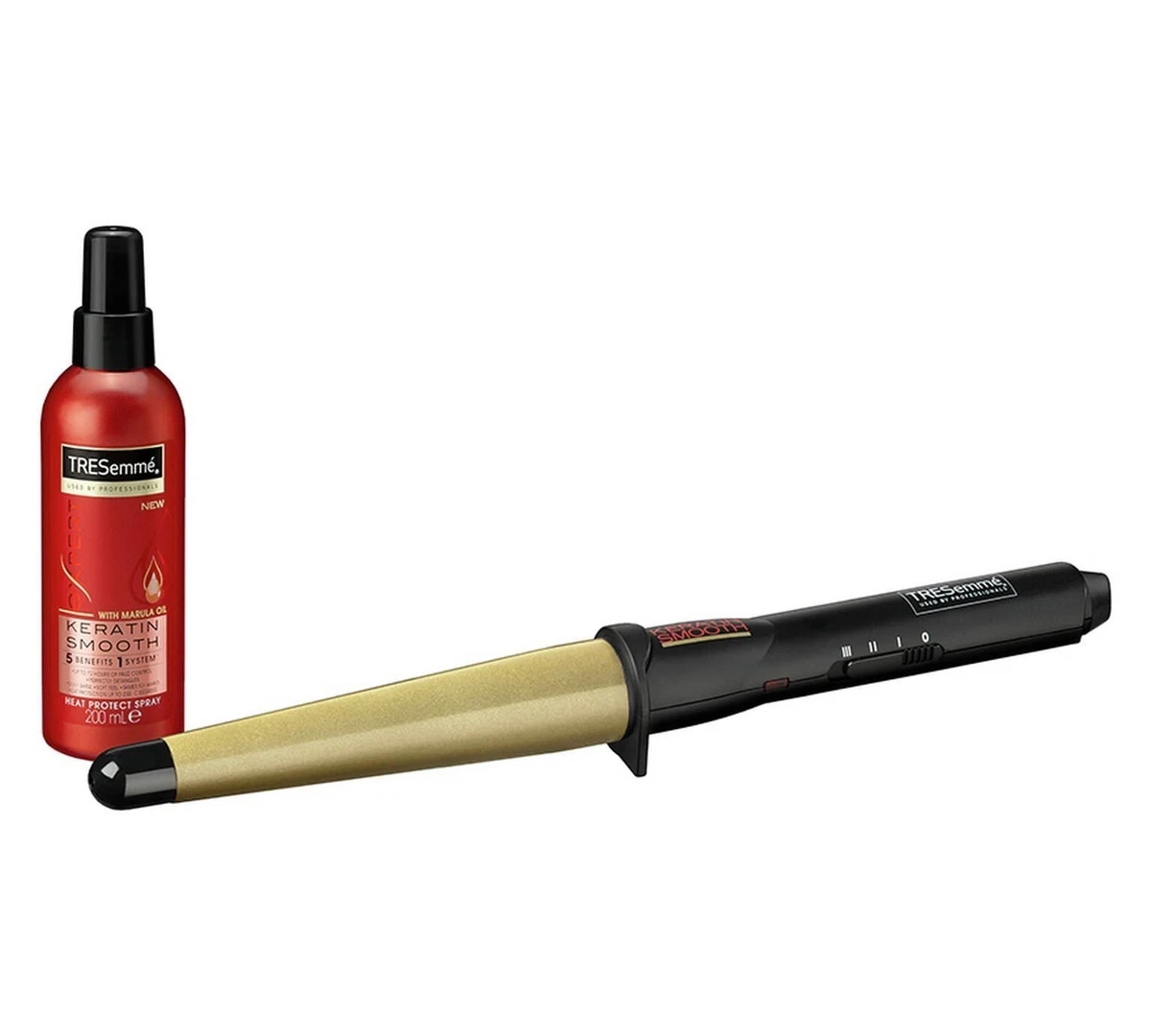 TRESemme 2804CU Keratin Smooth Salon Shine Waves Hair Curling Wand