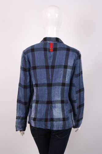 Blazer leggero alto uso cotone check donna taglia IT 44/M - Foto 6 di 10